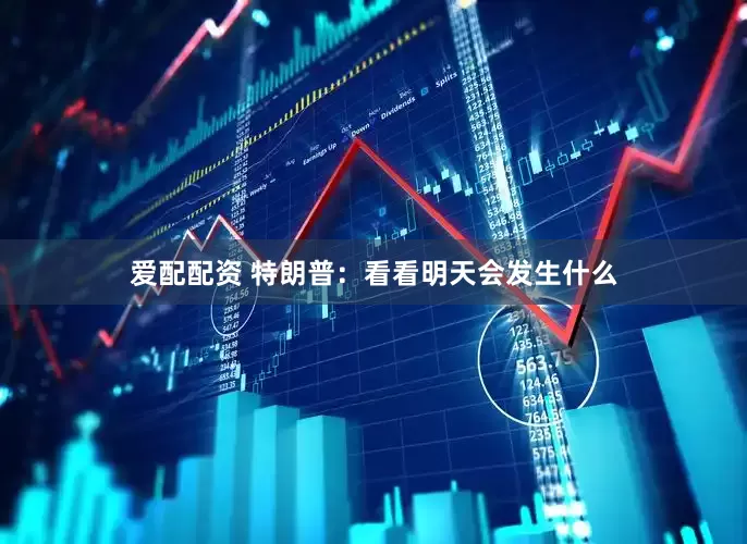 爱配配资 特朗普：看看明天会发生什么