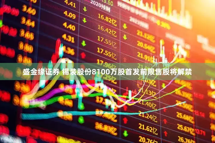 盛金缘证券 锡装股份8100万股首发前限售股将解禁